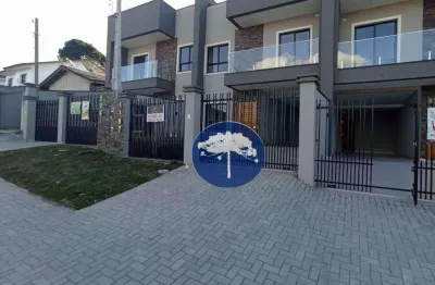 Sobrado com 3 dormitórios à venda, 130 m² por r$ 849.900,00 - porto das laranjeiras - araucária/pr