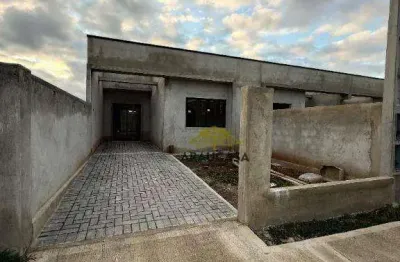 Casa com 3 dormitórios à venda, 64 m² por r$ 405.900,00 - capela velha - araucária/pr