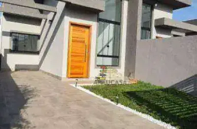 Casa com 3 dormitórios à venda, 70 m² por r$ 480.000,00 - capela velha - araucária/pr