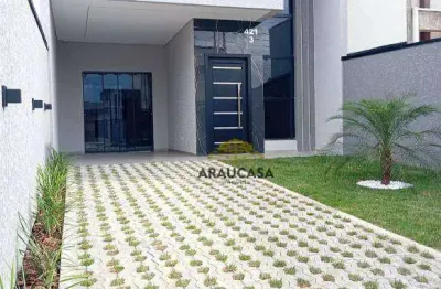 Casa com 3 dormitórios à venda, 77 m² por r$ 549.000,00 - eucaliptos - fazenda rio grande/pr