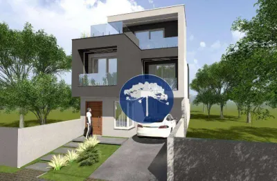 Sobrado à venda, 195 m² r$ 1.200.000 - capela velha - araucária/pr
