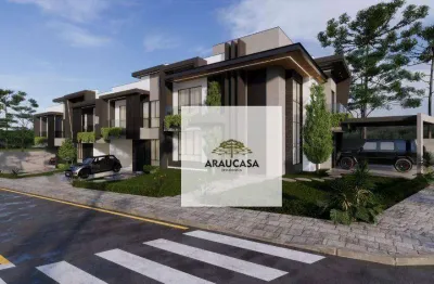 Sobrado com 3 dormitórios à venda, 117 m² por r$ 799.000,00 - centro - araucária/pr
