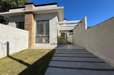 Casa 3 dormitórios sendo 1 suíte 90 m² por r$ 580.000 - boqueirão - araucária/pr