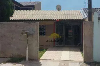 Casa com 2 dormitórios à venda, 80 m² por r$ 380.000,00 - costeira - araucária/pr