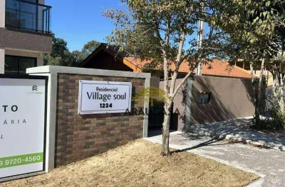 Residencial village soul - apto pne no centro de araucária, com sacada e suíte