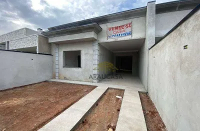 Casa com 3 dormitórios à venda, 82 m² por r$ 580.000,00 - costeira - araucária/pr