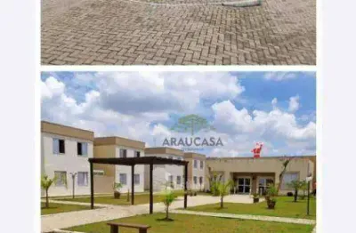Apartamento com 2 dormitórios à venda, 40 m² por r$ 200.000,00 - eucaliptos - fazenda rio grande/pr