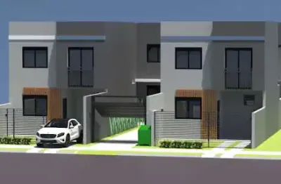 Sobrado com 3 dormitórios à venda, 69 m² por R$ 455.000,00 - Sítio Cercado - Curitiba/PR