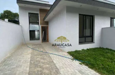Casa com 3 dormitórios à venda, 62 m² por R$ 550.000,00 - Boqueirão - Araucária/PR