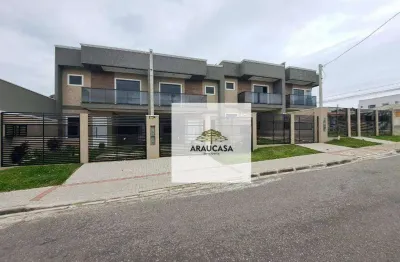 Sobrado com 3 dormitórios à venda, 122 m² por r$ 870.000,00 - fazenda velha - araucária/pr