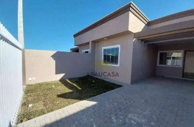 Casa com 3 dormitórios à venda, 59 m² por r$ 385.000,00 - porto das laranjeiras - araucária/pr