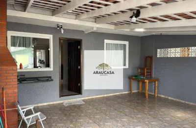 Casa com 3 dormitórios à venda  por r$ 390.000 - iguaçu - araucária/pr