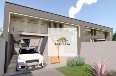 Casa com 3 dormitórios à venda, 100 m² por r$ 560.000,00 - campina da barra - araucária/pr