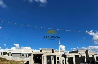 Casa com 3 dormitórios à venda, 86 m² por r$ 550.000,00 - sabiá - araucária/pr