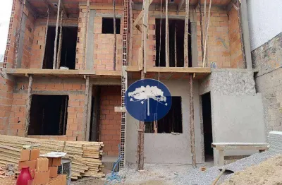 Sobrado com 3 dormitórios à venda, 85 m² por r$ 350.000,00 - tatuquara - curitiba/pr