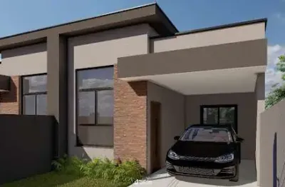 Casa com 3 dormitórios à venda, 86 m² por r$ 650.000,00 - tindiquera - araucária/pr