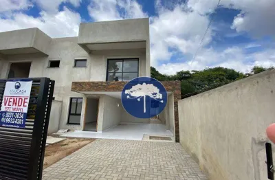 Sobrado com 3 dormitórios à venda, 140 m² por r$ 650.000,00 - thomaz coelho - araucária/pr