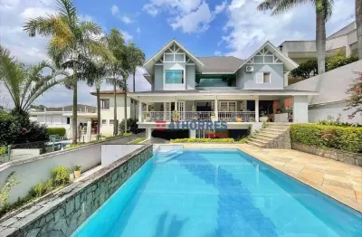 Casa com 4 dormitórios à venda, 632 m² por r$ 2.790.000,00 - jardim são paulo ii - cotia/sp