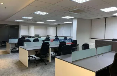 Conjunto para alugar, 280 m² por r$ 34.920,00/mês - brooklin - são paulo/sp