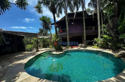 Casa com 3 dormitórios à venda, 240 m² por r$ 2.485.000,00 - praia do paúba - são sebastião/sp