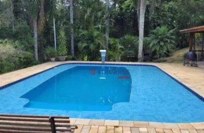 Chácara com 3 dormitórios à venda, 10000 m² por r$ 750.000,00 - jardim petrópolis - itapecerica da serra/sp