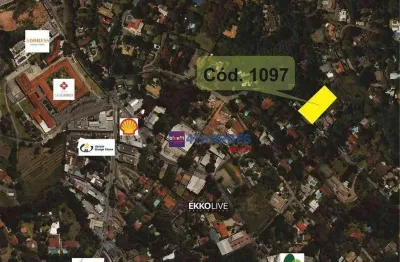 Terreno, 2532 m² - venda por r$ 2.490.000,00 ou aluguel por r$ 15.742,00/mês - granja viana – chácara do refugio - cotia/sp