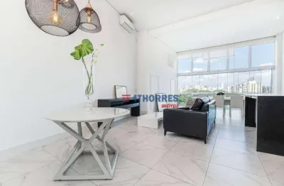 Apartamento com 1 dormitório para alugar, 85 m² por r$ 12.454,92/mês - brooklin paulista - são paulo/sp