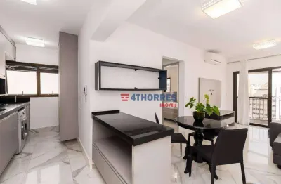 Apartamento  1 dormitório para alugar, 42 m² por r$ 6.993/mês - itaim bibi - são paulo/sp