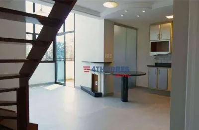 Apartamento com 1 dormitório, 61 m² - venda por r$ 449.000,00 ou aluguel por r$ 4.829,65/mês - paraíso do morumbi - são paulo/sp