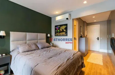 Studio com 1 dormitório à venda, 33 m² por r$ 499.000,00 - mirandópolis - são paulo/sp
