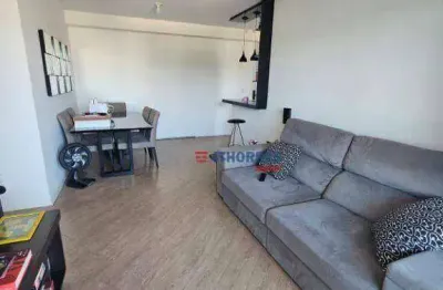 Apartamento com 3 dormitórios para alugar, 82 m², 2 vagas de garagem por R$ 4.990 - Jardim das Vertentes - São Paulo/SP