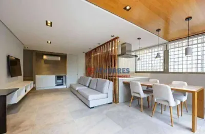 Apartamento duplex para alugar, 136 m² por r$ 21.518,45/mês - itaim bibi - são paulo/sp
