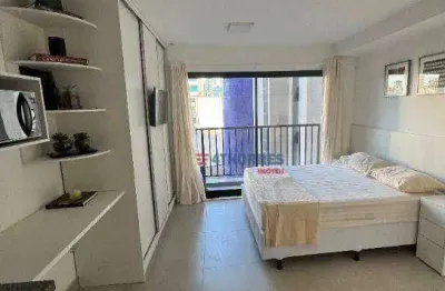 Apartamento com 1 dormitório para alugar, 27 m² por r$ 3.312,00/mês - pinheiros - são paulo/sp