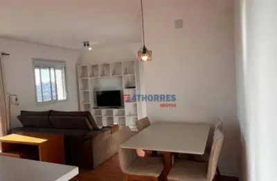 Apartamento com 2 dormitórios para alugar, totalmente mobiliado/ 67 m² por r$ 6.039/mês - vila sônia - são paulo/sp