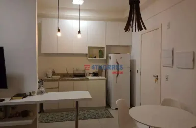 Apartamento com 1 dormitório, 44 m² - venda por r$ 495.000,00 ou aluguel por r$ 3.300,00/mês - granja viana - cotia/sp