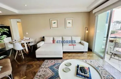 Apartamento com 1 dormitório à venda, 52 m² por r$ 889.000,00 - pinheiros - são paulo/sp