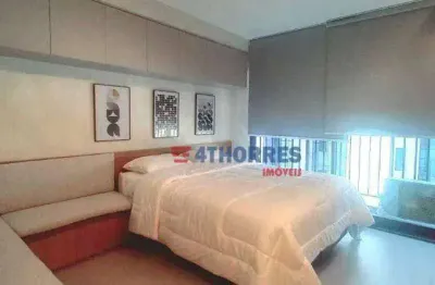 Kitnet / stúdio para alugar na rua butantã, 550, pinheiros, são paulo, 24 m2 por r$ 3.400