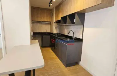 Apartamento com 2 dormitórios para alugar, 39 m² por r$ 3.640,00/mês - vila sônia - são paulo/sp