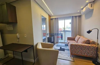 Apartamento com 2 dormitórios à venda, 39 m² totalmente mobiliado, por r$ 470.000 - vila sônia - são paulo/sp