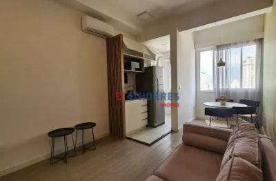 Apartamento com 1 dormitório para alugar, 35 m² por R$ 4.179,30 - Higienópolis - São Paulo/SP