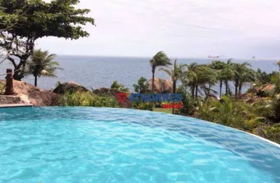 Casa costeira ilhabela casa com 5 quartos à venda, 600 m² por r$ 12.000.000 - ponta da sela - ilhabela/sp