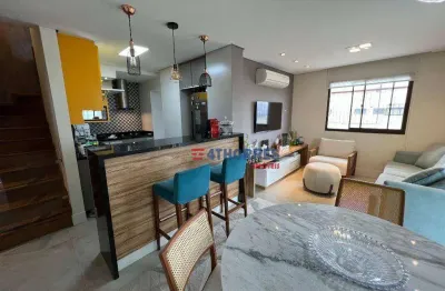 Cobertura com 2 dormitórios à venda, 125 m² por r$ 1.100.000,00 - jardim bonfiglioli - são paulo/sp