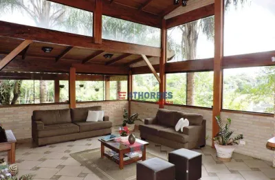 Casa com 5 dormitórios à venda, 530 m² por r$ 1.690.000,00 - chácara vale do rio cotia - carapicuíba/sp