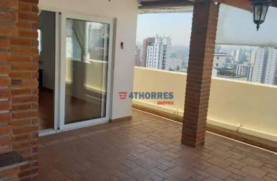 Apartamento duplex com 4 dormitórios à venda, 360 m² por r$ 2.250.000,00 - campo belo - são paulo/sp