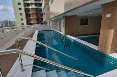 Excelente apartamento 02 dormitórios com vista mar na aviação praia grande - são paulo