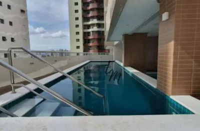 Excelente apartamento 02 dormitórios com vista mar na aviação praia grande - são paulo