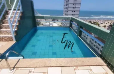 Cobertura com 3 dormitórios à venda, 351 m² por r$ 1.100.000,00 - canto do forte - praia grande/sp