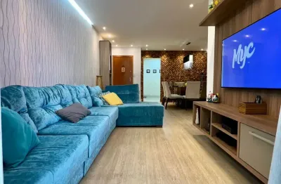Apartamento com 3 dormitórios à venda, 170 m² por r$ 850.000 - tupi - praia grande/sp