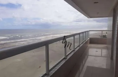 Linda cobertura frente mar na guilhermina com 03 suítes na guilhemrina - praia grande - são paulo