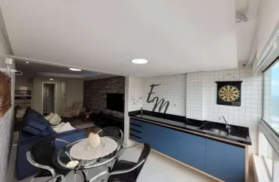 Apartamento com 3 dormitórios à venda, 146 m² por r$ 1.550.000 - guilhermina - praia grande/sp